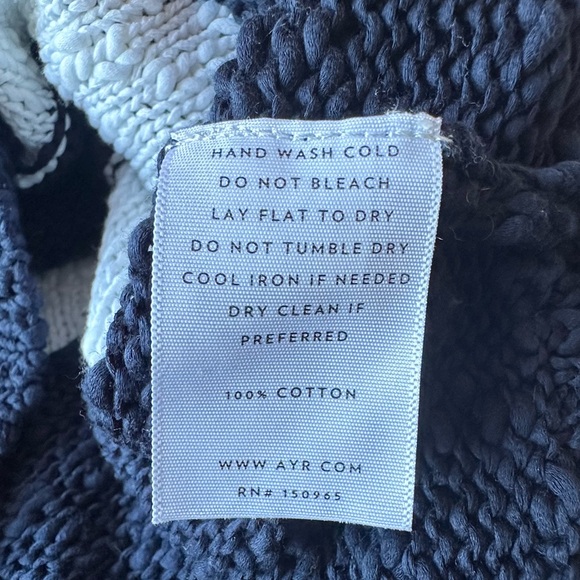 AYR The Little Heaven Sweater in Navy/White
Sz S - Picture 6 of 6